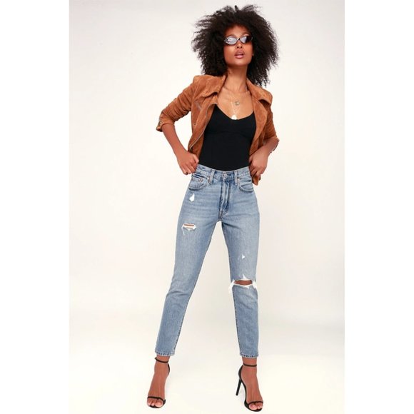 Levi's Denim - NEW Levi's 501 Distressed Light Wash Jeans W31 L28